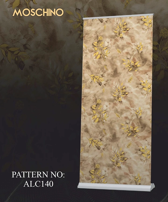 Golden Marble Abstract Wallpaper